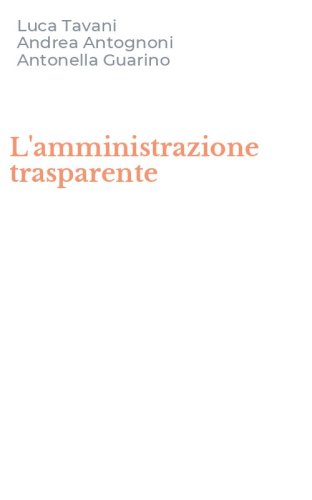 L'amministrazione trasparente