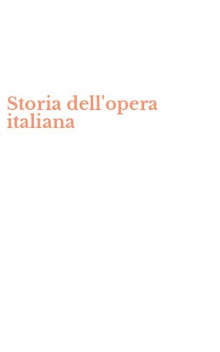 Storia dell'opera italiana
