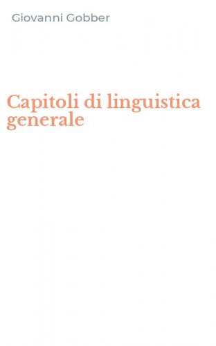 Capitoli di linguistica generale