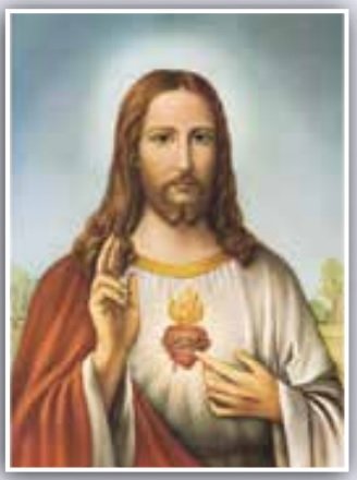 SACRO CUORE GESU 50X70 CM