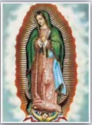 MADONNA DI GUADALUPE 50X70