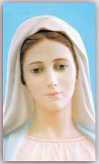 MADONNA DI MEDJUGORJE - 7x12 CM