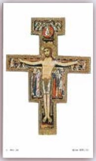 CROCE SAN DAMIANO - 7x12 CM