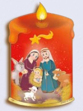 - CN02 PVC CANDELA NATALE
