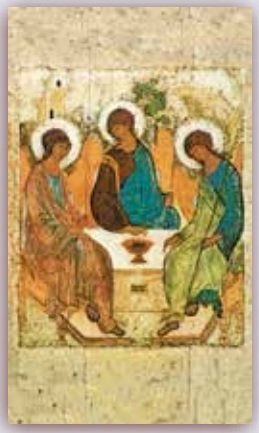 TRINITA' RUBLEV - 7x12 CM