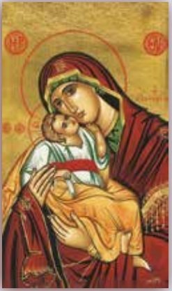 MADONNA DELLA TENEREZZA - 7x12 CM