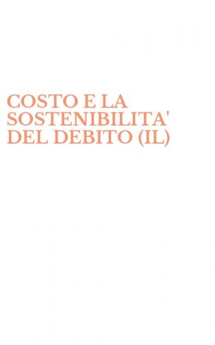 COSTO E LA SOSTENIBILITA' DEL DEBITO (IL)