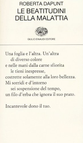 Le beatitudini della malattia