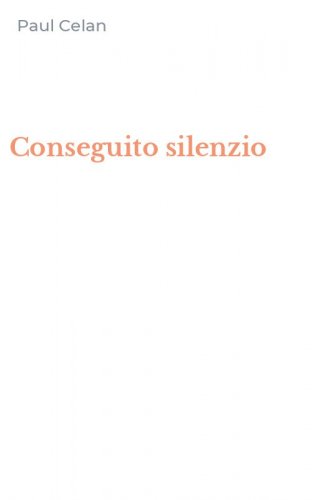 Conseguito silenzio