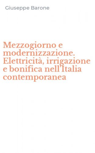 Mezzogiorno e modernizzazione. Elettricit&agrave;, irrigazione e bonifica nell'Italia contemporanea