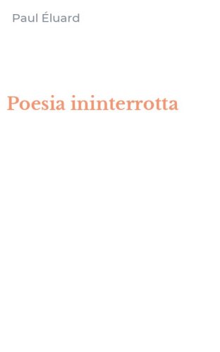 Poesia ininterrotta