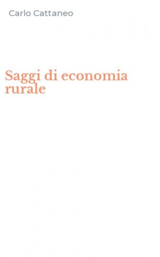 Saggi di economia rurale