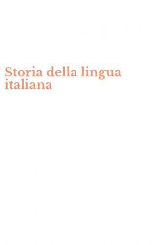 Storia della lingua italiana