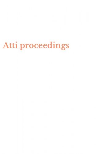 Atti proceedings