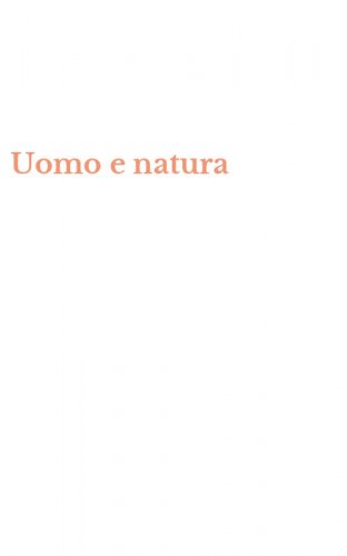 Uomo e natura