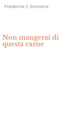 Non mangerai di questa carne