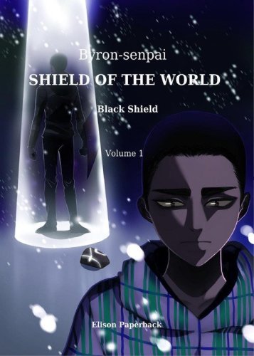 Black shield. Shield of the world