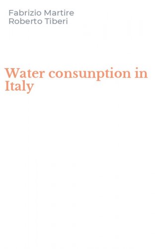 Water consunption in Italy