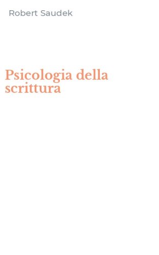 Psicologia della scrittura