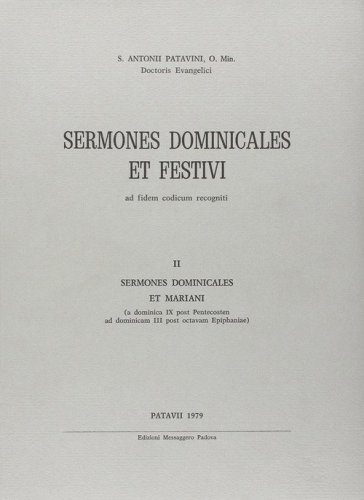 Sermones dominicales et festivi