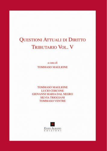 Questioni attuali di diritto tributario