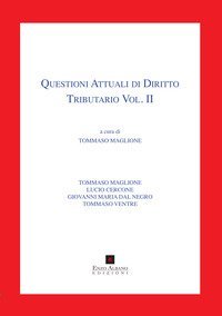 Questioni attuali di diritto tributario