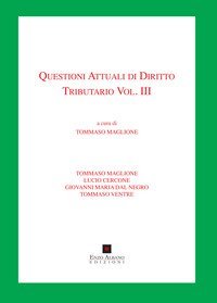 Questioni attuali di diritto tributario