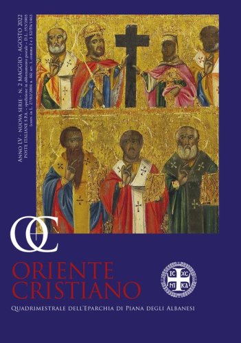 Oriente cristiano. Quadrimestrale dell'eparchia di Piana degli Albanesi