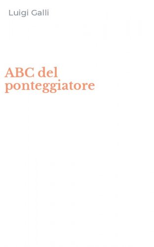 ABC del ponteggiatore