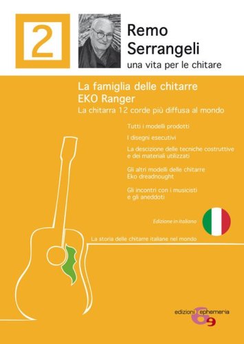 La famiglia delle chitarre Eko Ranger. La chitarra 12 corde pi&ugrave; diffusa al mondo
