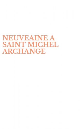 NEUVEAINE A SAINT MICHEL ARCHANGE