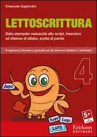 Lettoscrittura. Programma intensivo e graduale per gli interventi riabilitativi. CD-ROM