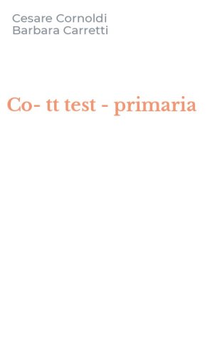 Co-tt test -primaria