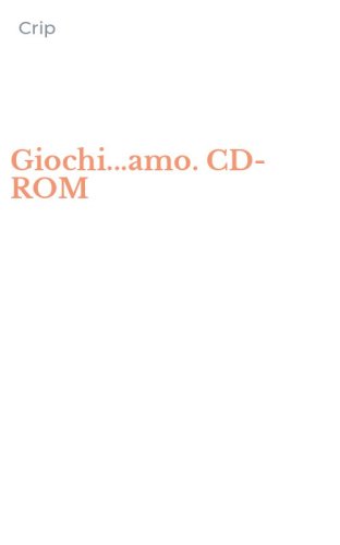 Giochi...amo. CD-ROM