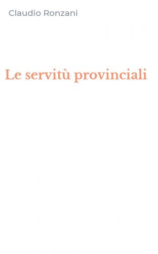 Le servit&ugrave; provinciali