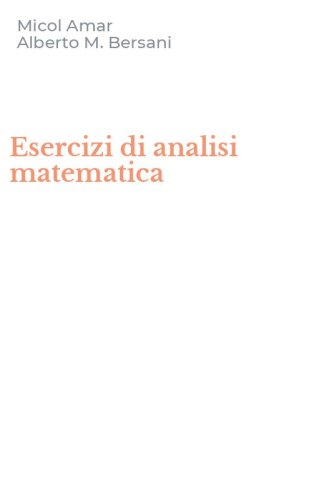 Esercizi di analisi matematica