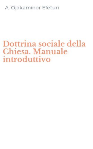 Dottrina sociale della Chiesa. Manuale introduttivo