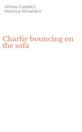 Charlie bouncing on the sofa
