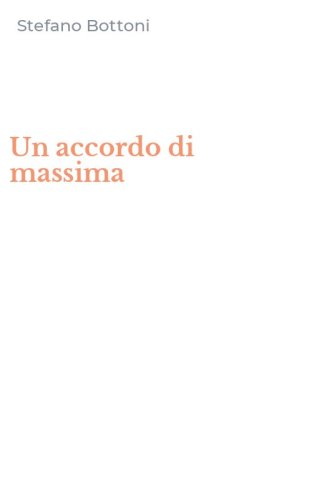 Un accordo di massima