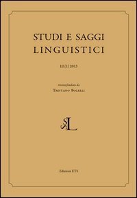 Studi e Saggi Linguistici