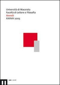 Annali della Facolt&agrave; di scienze della formazione dell'Universit&agrave; di Macerata