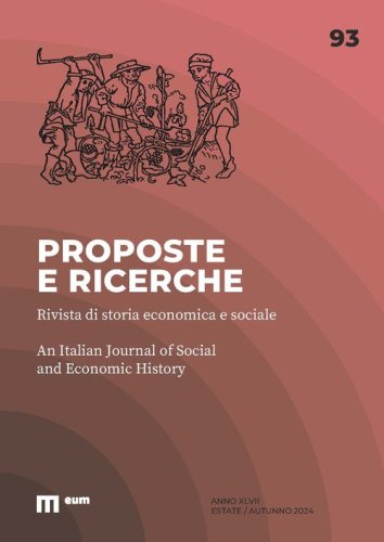 Proposte e ricerche. Rivista di storia economica e sociale