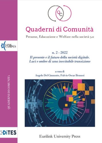 Quaderni di comunit&agrave;. Persone, educazione e welfare nella societ&agrave; 5.0