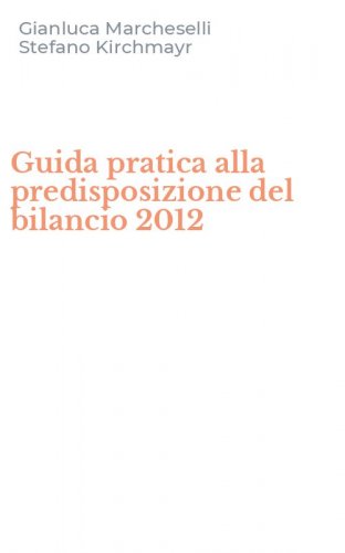 Guida pratica alla predisposizione del bilancio 2012