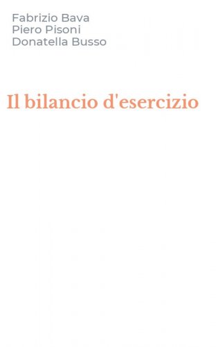 Il bilancio d'esercizio