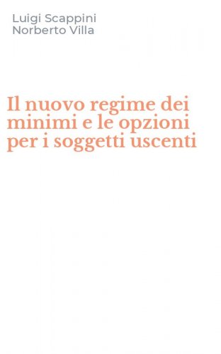 Il nuovo regime dei minimi e le opzioni per i soggetti uscenti
