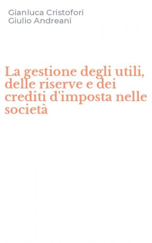 La gestione degli utili, delle riserve e dei crediti d'imposta nelle societ&agrave;