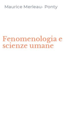 Fenomenologia e scienze umane