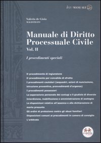 Manuale di diritto processuale civile