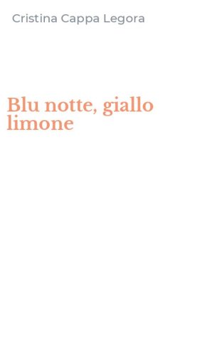 Blu notte, giallo limone